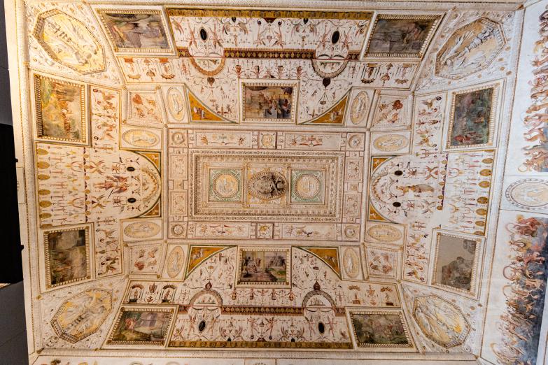 Rom | Deckengemälde im Castel Sant’Angelo