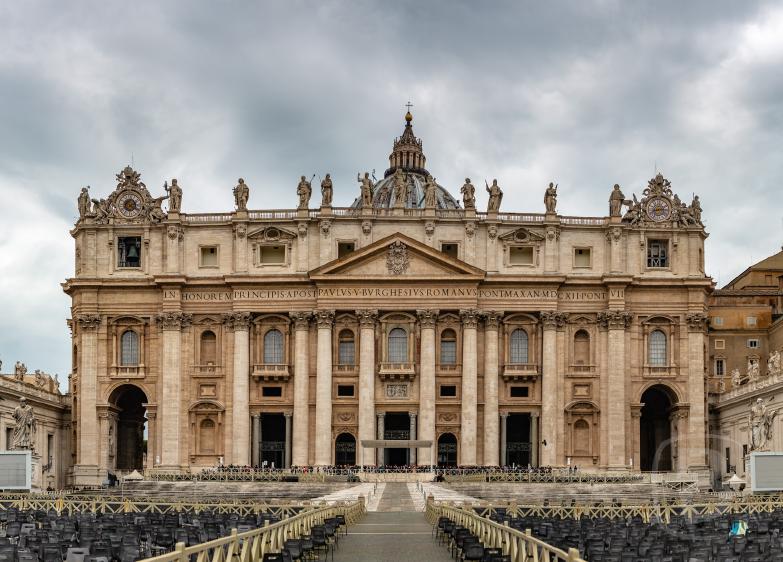 Vatikanstadt | Außenansicht Petersdom