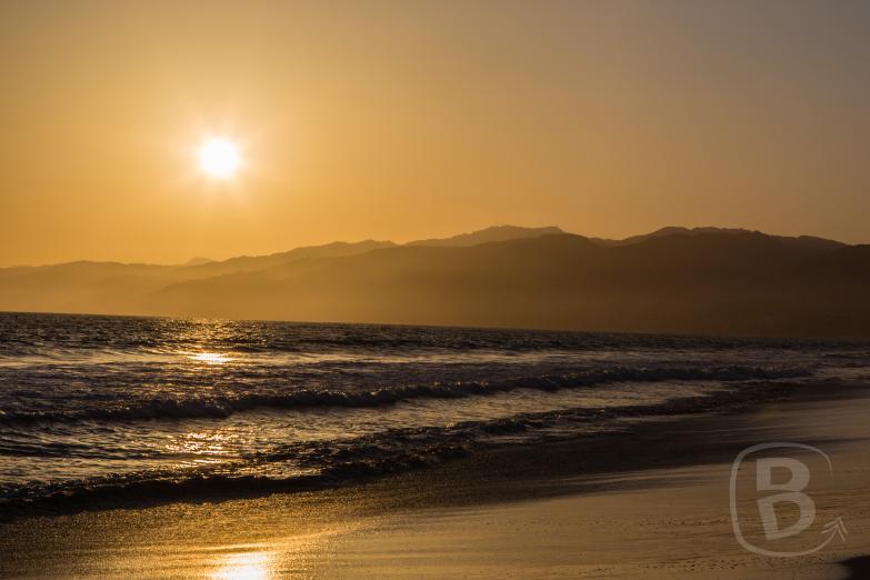 Los Angeles | Sonnenuntergang am Strand von Santa Monica