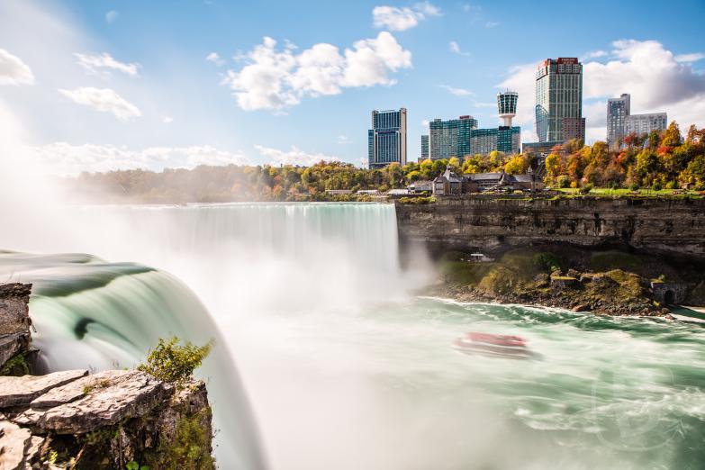 Niagara Falls | Amerikan Falls und Horseshoe Falls