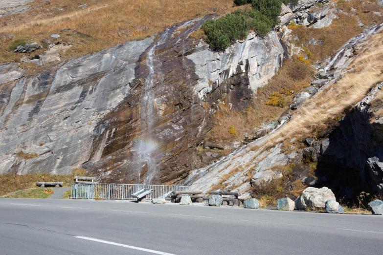 Großglockner-Hochalpenstraße | Energiedusche Wasserfall