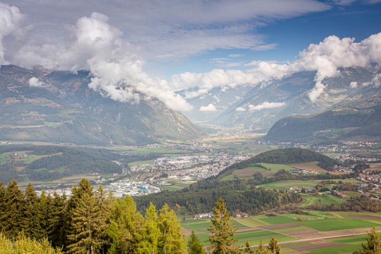 Südtirol | Blick vom Gasthof Haidenberg auf das Pustertal