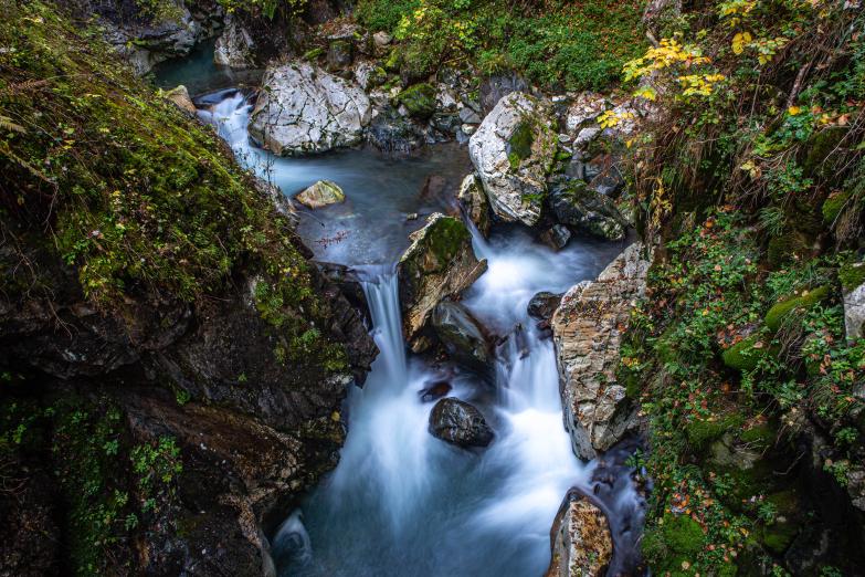 Gilfenklamm | Kleiner Wasserfall