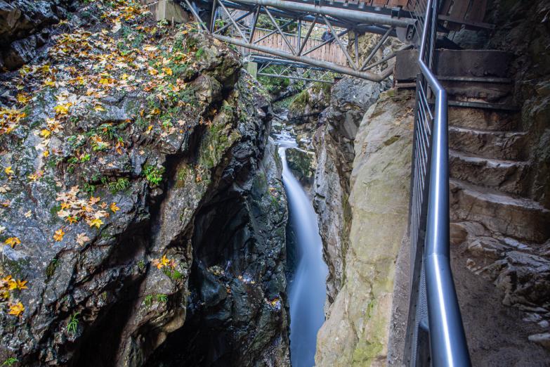 Gilfenklamm | Stege, die in die Klamm führen