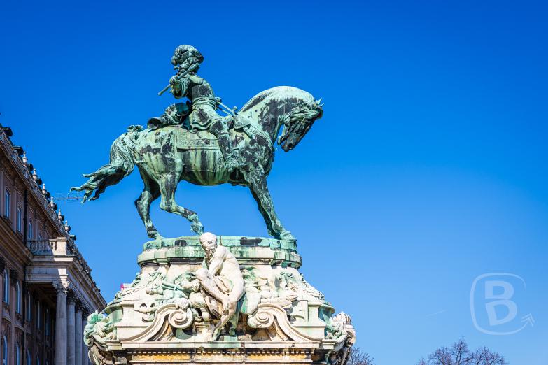 Budapest | Prinz-Eugen-Denkmal Im Burgpalast