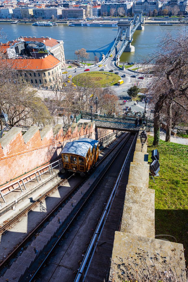 Budapest | Seilbahn zum Burgberg