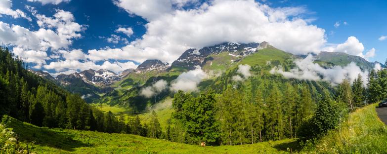 Großglockner Hochalpenstraße | Blick auf das Großes Wiesbachhorn
