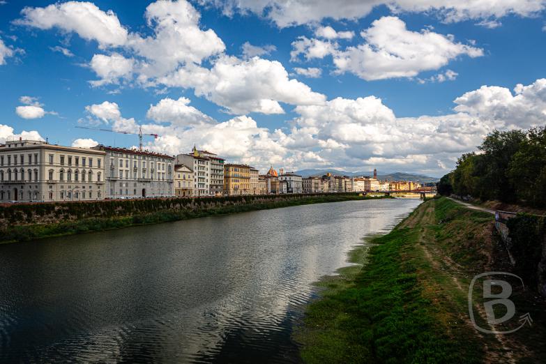 Florenz | Häuser am Arno