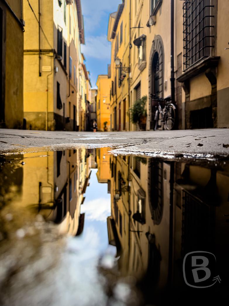 Florenz | Regen in der Via del Battistero