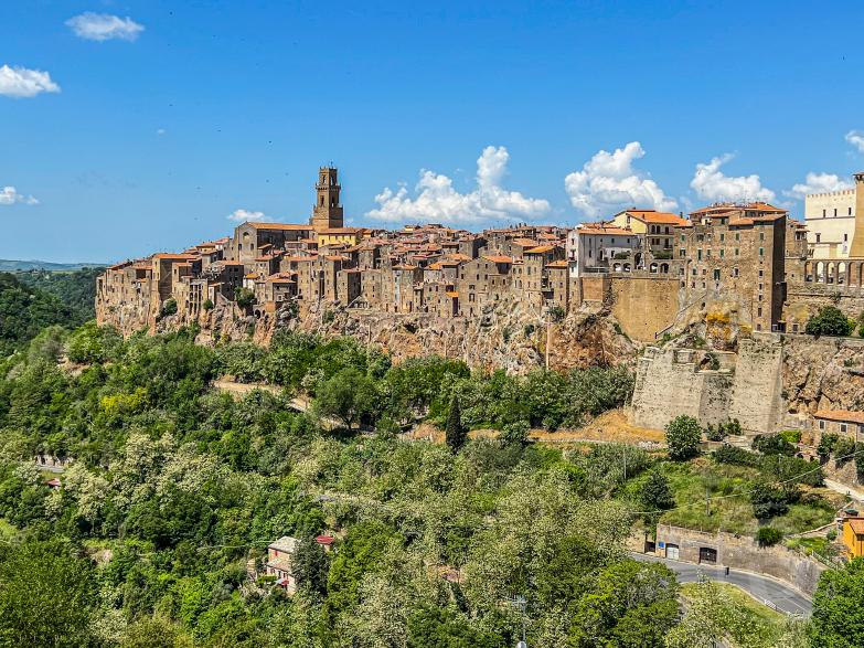 Pitigliano | Blick auf die Stadt