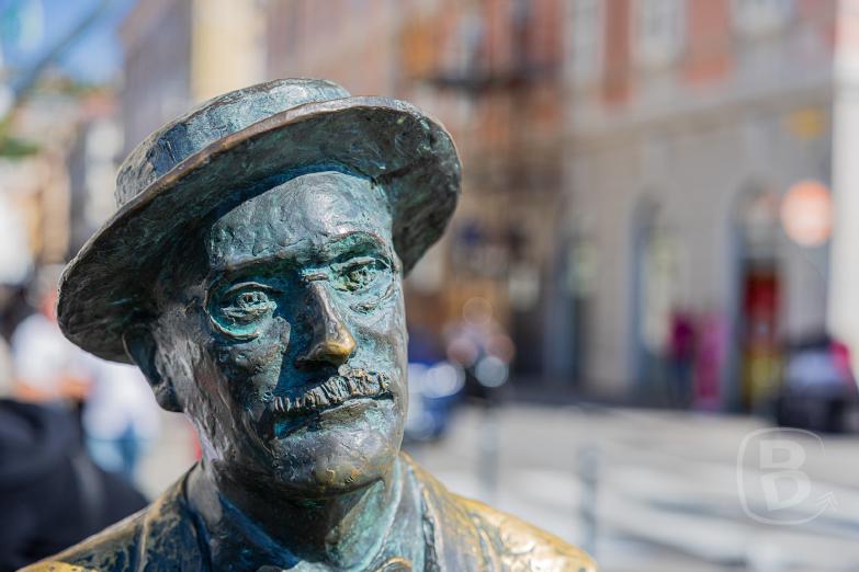 Italien/Triest | Statue von James Joyce