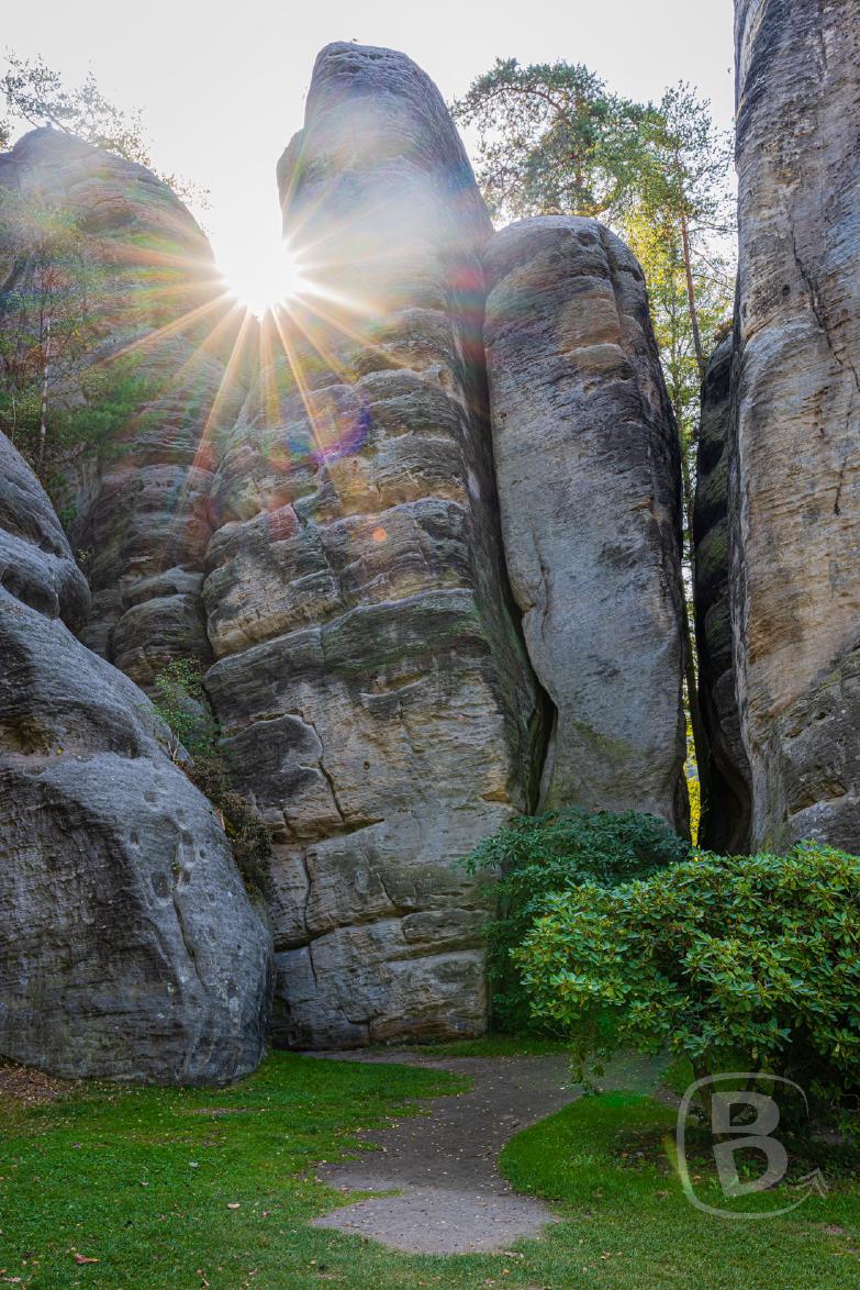 Tschechien/Adersbacher Felsenstadt | Felsen am Eingang