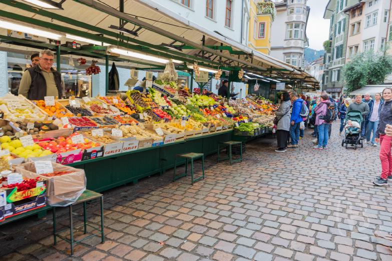 Italien/Bozen | Markt in Bozen