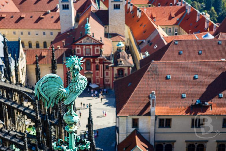 Tschechien/Prager Burg | Großer Südturm des St. Veitsdom - Aussicht
