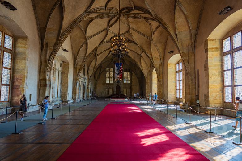 Tschechien/Prager Burg | Vladislav-Saal im Alten Königspalast