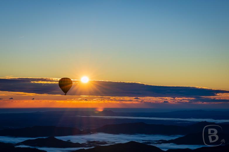 Vol de Coloms | Blick auf den zweiten Ballon