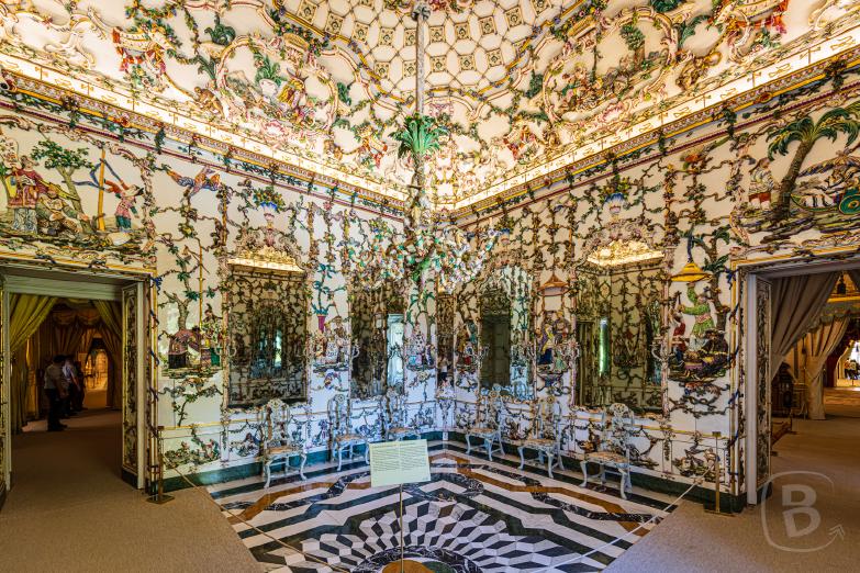 Aranjuez | Königlicher Palast | Der Porzellansalon (Gabinete de Porcelana)