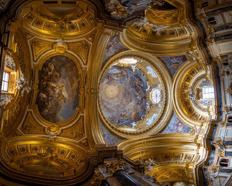 Madrid | Königspalast | Decke der Kapelle