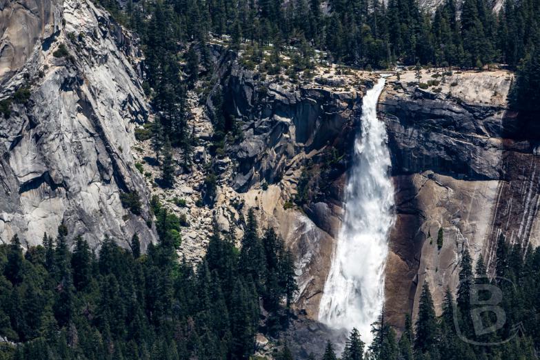 Yosemite National Park | Blick auf den Nevada Fall