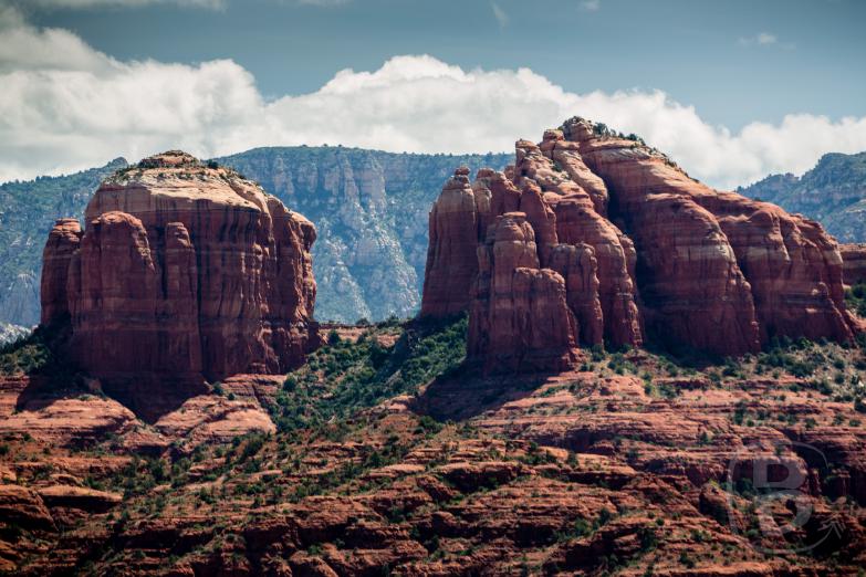 Red Rock State Park | Blick auf Cathedral Rock vom Eagles Nest Overlook