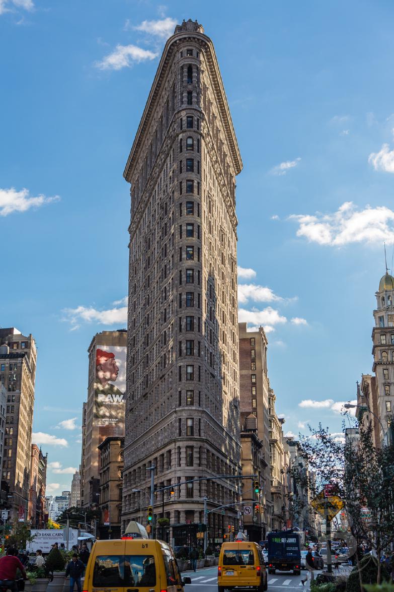 New York | Das Flat-Iron-Building wurde 1902 erbaut