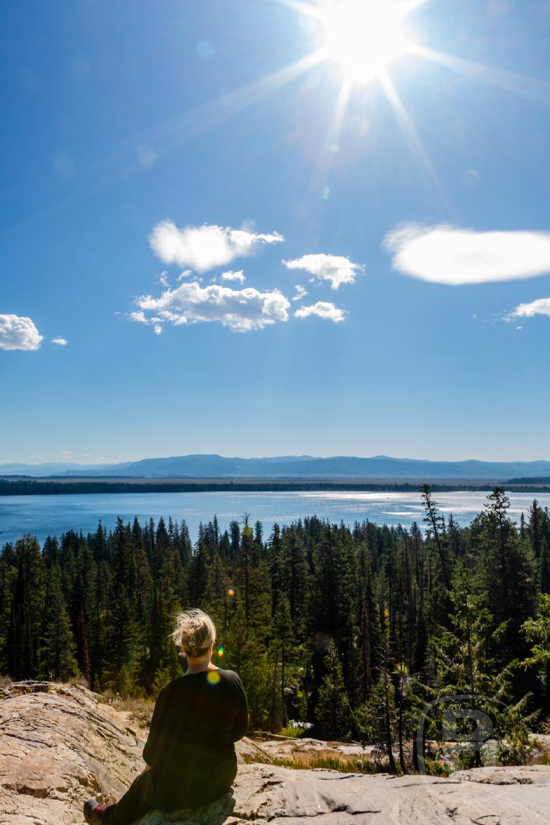 Teton NP | Jeannette am Inspiration Point