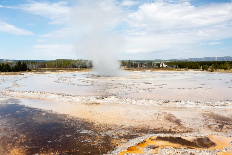 Yellowstone NP | Great-Fountain-Geyser