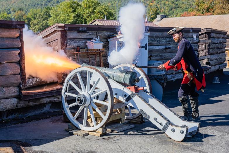 Fort William Henry | Kanone