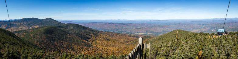Franconia Notch SP | Cannon Mountain - Aussichtsplattform