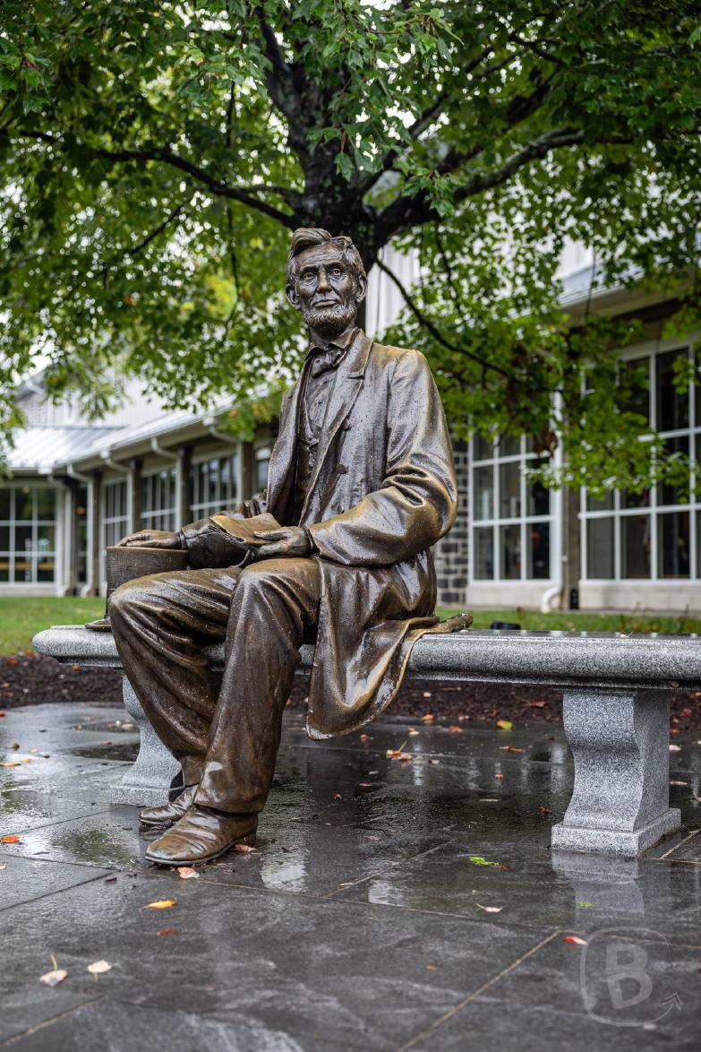 Geetysburg | Abraham Lincoln-Statue vor dem Visitor-Center