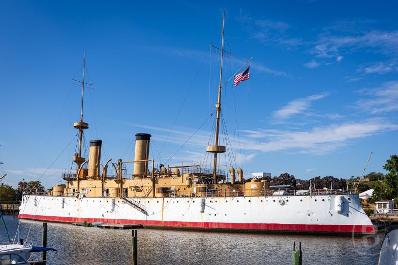 Philadelphia | Stahl-Kriegsschiff Olympia